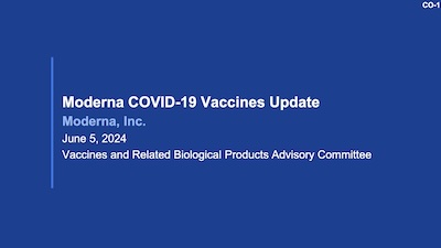 Priddy & Edwards, Moderna: Vaccines update