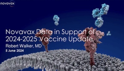 Walker, Novavax: Vaccine update support data