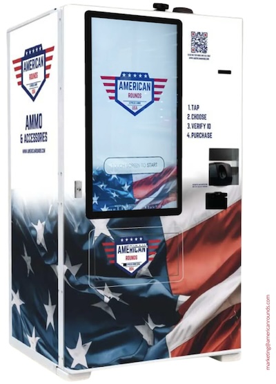 American Rounds, Inc: grocery store vending machines that sell bullets