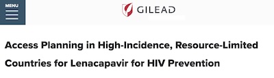 Gilead: we promise to do better on price, somehow?