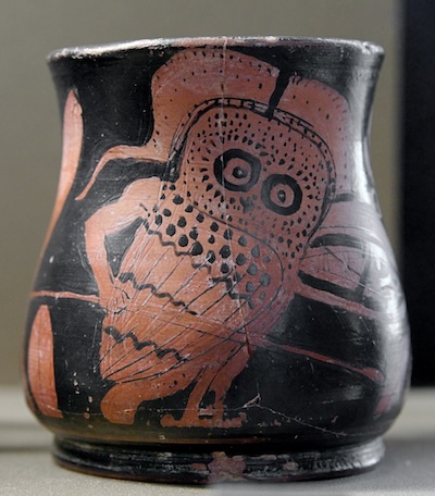 Ancient Greeks celebrated Superb Owl Sunday, too! (Wikimedia)